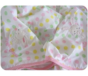 Stickserie Osterfreunde Hasi steht Appli